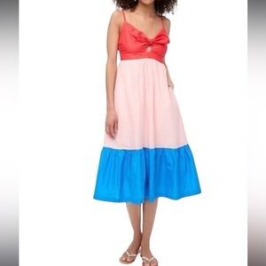 J. crew tie front dress NWT